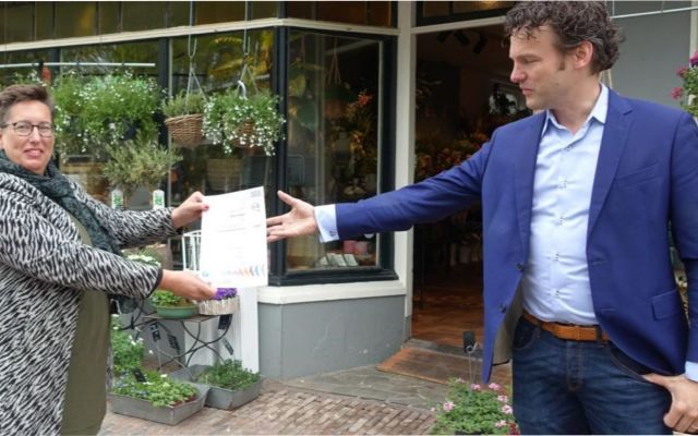 Bloem Diezijn uit Schagen Duurzame Bloemist geworden