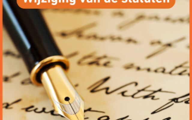 Herziening statuten VBW