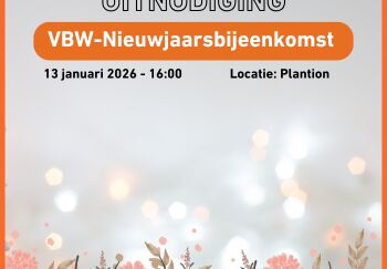Nieuwjaarsvergadering 13 januari