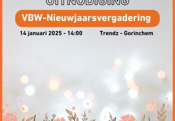 Nieuwjaarsvergadering 14 januari in Gorinchem