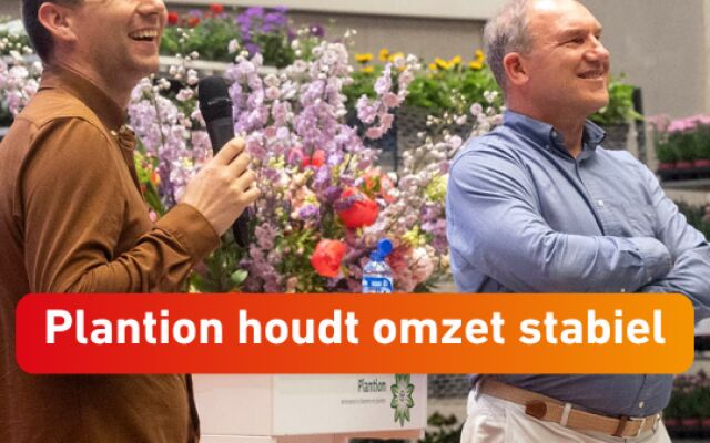 Plantion houdt omzet stabiel en ziet digitale handel verder groeien