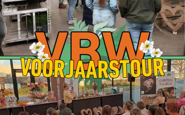 Succesvolle afsluiting VBW Voorjaarstour 2025: bloemisten volop geïnspireerd