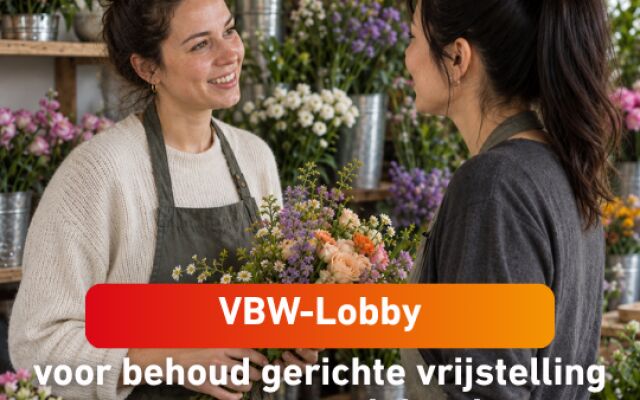 VBW-Lobby voor behoud gerichte vrijstelling voor personeelskorting branche-eigen producten