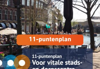 11-puntenplan voor “Vitale stads- en dorpcentra” aangeboden aan alle nieuwe gemeenteraden