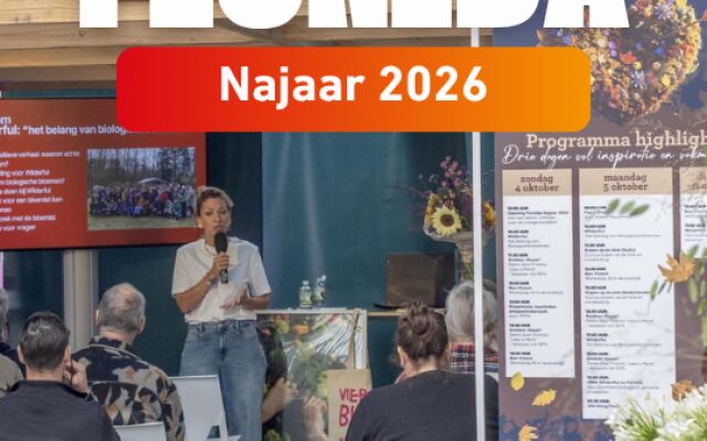 FLORÉDA NAJAAR 2026 BRENGT INSPIRATIE, INKOOP EN VAKMANSCHAP SAMEN IN EDE